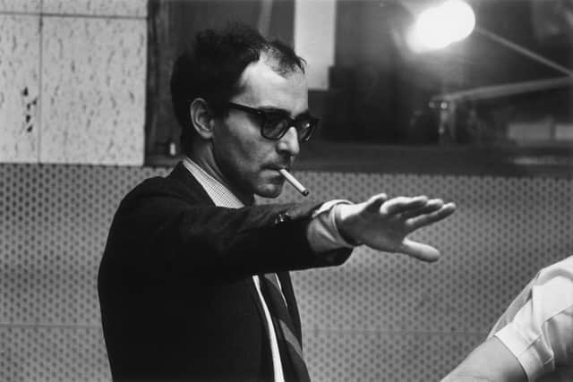  Jean-Luc Godard during the filming of ‘Sympathy For the Devil’ featuring the Rolling Stones (Pic: Getty Images)