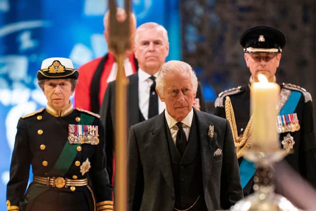 Princess Anne was the first female to take part in he Vigil of the Princes (Getty Images)