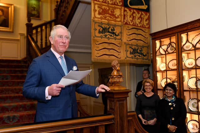  Prince Charles gives a speech at Clarence House in 2018 (Photo: Jeff Spicer - WPA Pool/Getty Images)