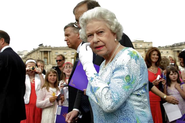The Queen has often been spotted in pearl earrings. 
