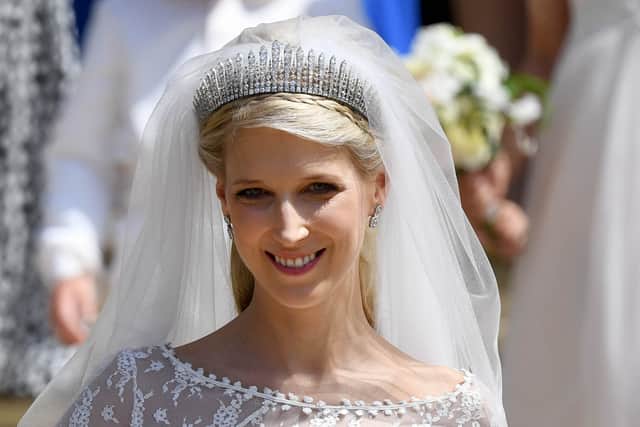 Lady Gabriella Kingston is the daughter of Prince and Princess Michael of Kent and is the Queen’s cousin. (Photo by Andrew Parsons - WPA Pool/Getty Images)