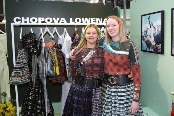 The two designers behind the clothing line Chopova Lowena - Emma Chopova and Laura Lowena (Pic:Getty)