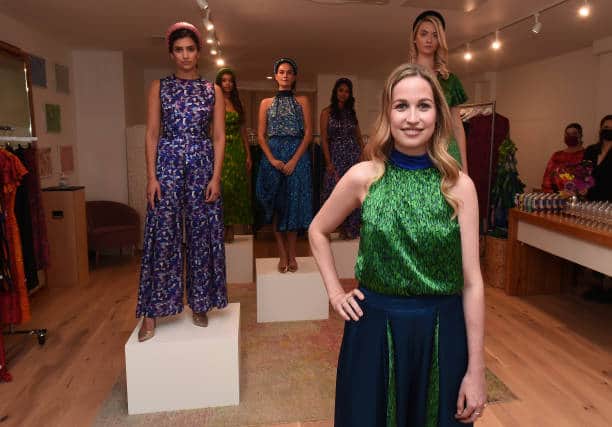 Isabel Mann attends her 2021 collection during last year’s London Fashion Week (Pic:Getty)