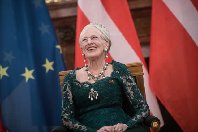 Queen Margrethe II of Denmark.