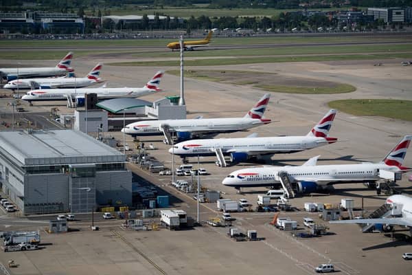 More than 100 of its flights will be cancelled at Heathrow Airport on Monday (Photo: Getty Images)