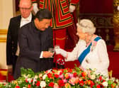 President of China Xi Jinping and Queen Elizabeth II attend a state banquet at Buckingham Palace in 2015 (Photo: Dominic Lipinski - WPA Pool /Getty Images)