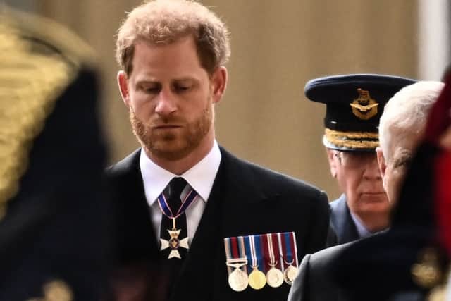 King Charles II has reportedly granted Prince Harry special permission to appear in uniform at a vigil beside the Queen’s coffin (Photo: Getty Images)