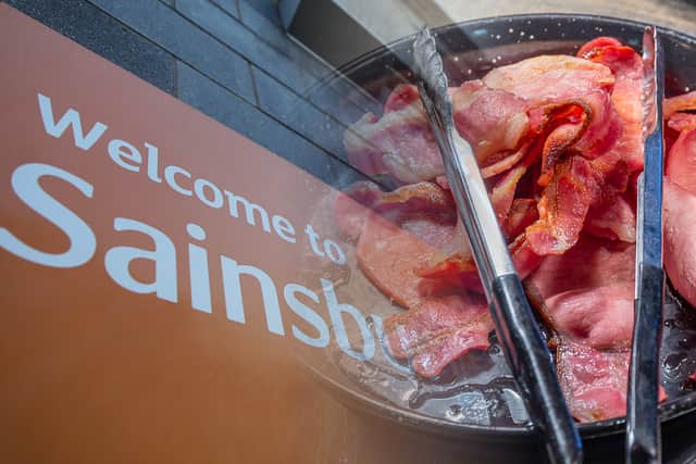 Outrage: customers slam Sainsbury’s after it almost tripled the price of its cheapest pack of bacon (Image: NationalWorld/Kim Mogg)
