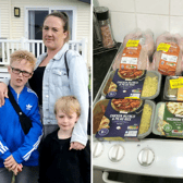 Lucy Robinson, from Bradford, has shared her purse-tightening tips for her family’s food shopping amid the cost of living crisis. (Credit: SWNS)