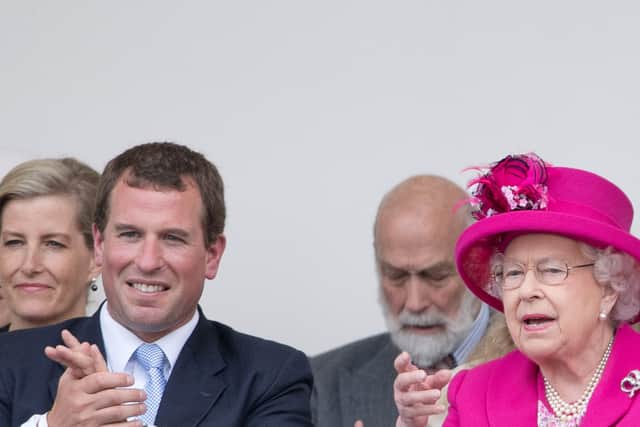 Peter Phillips is the eldest grandchild of Queen Elizabeth II and Prince Philip, Duke of Edinburgh. (Photo by Jeff Spicer/Getty Images)