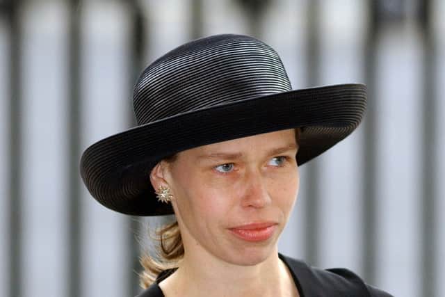 Lady Sarah Chatto is the daughter of Princess Margaret and Queen Elizabeth II’s niece. (Photo credit: STEPHEN HIRD/AFP via Getty Images)