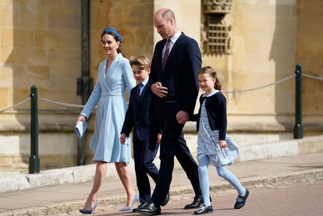 Prince William, Prince of Wales, Catherine, Duchess of Cambridge, Prince George and Princess Charlotte (Pic: Getty Images)