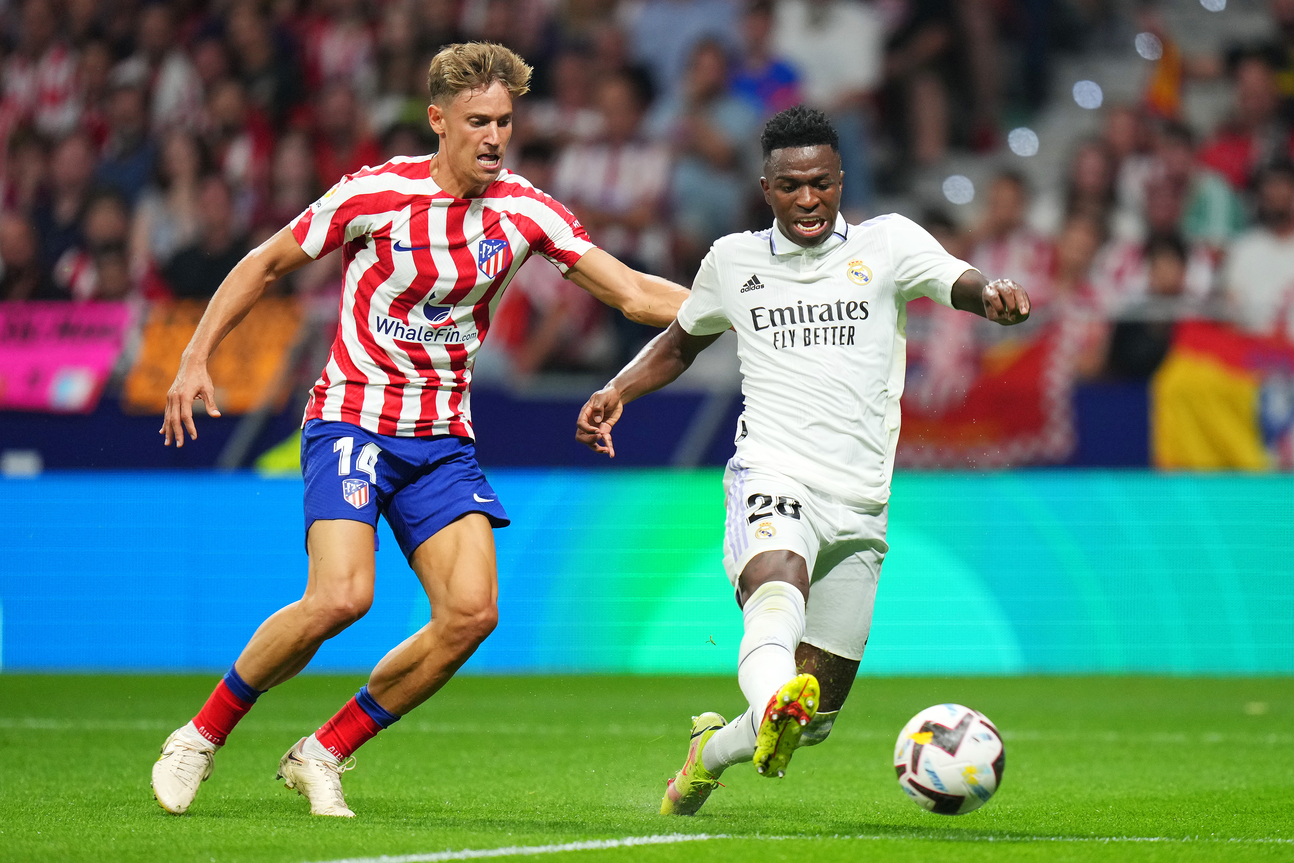 Vinicius Junior: what did Atletico Madrid fans chant at Real Madrid star and how did he respond on Twitter?