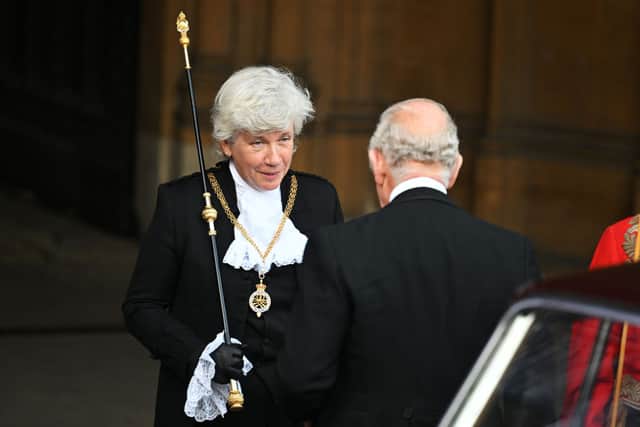 The Black Rod is officially known as the Lady Usher of the Black Rod (Photo: Getty Images)