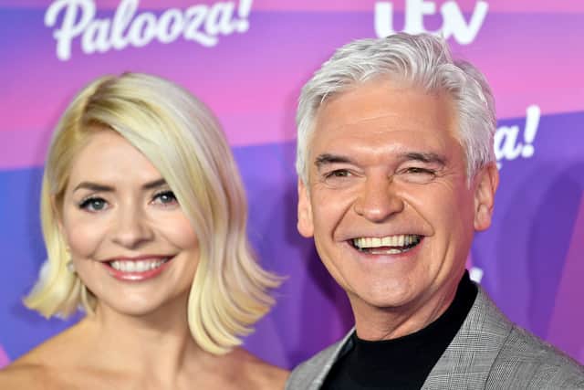This Morning presenters Holly Willoughby and Phillip Schofield receive backlash for their actions for the second time this month. (Photo by Gareth Cattermole/Getty Images)