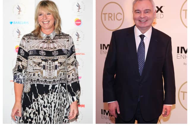 Former This Morning presenters Fern Britton and Eamon Holmes made digs at their co-hosts for skipping the queue to see the Queen’ coffin lying in state.