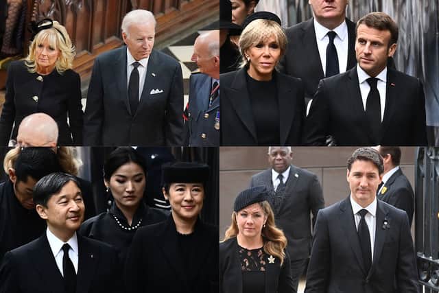 World leaders arrive for Queen Elizabeth II’s funeral