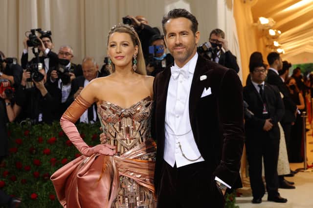 Blake Lively and Ryan Reynolds met on the set of Green Lantern in 2010, and started dating a year later. (Photo by Mike Coppola/Getty Images)