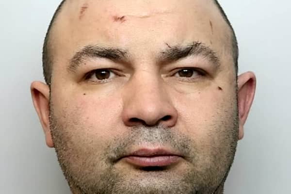 Sergiu Boianjiu, 39, raped and then attempted to kill a young woman in Wellingborough earlier this year has been found guilty by a jury.  Credit: SWNS