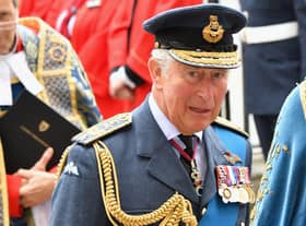 Then Prince Charles, Prince of Wales attends an event to mark the centenary of the RAF on July 10, 2018 in London, England.  (Photo by Jeff Spicer/Getty Images)