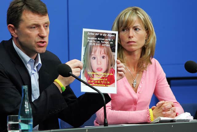 The case of Madeleine McCann became a topic of intense public and media scrutiny. Credit: Getty Images