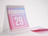 An extra date is added to February every leap year.