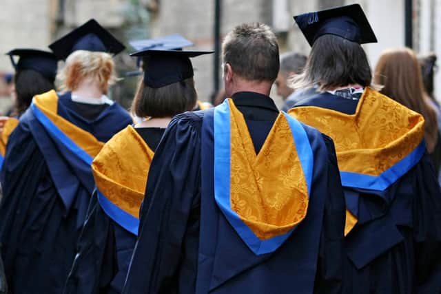Financial concerns are forcing university students to drop out before graduating (image: PA)