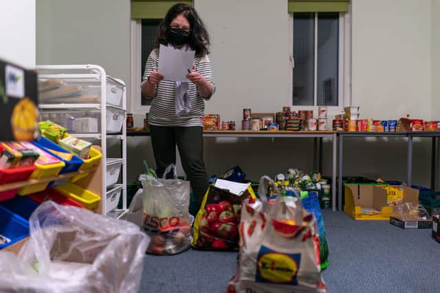 Some university students are being forced to turn to food banks (image: Getty Images)