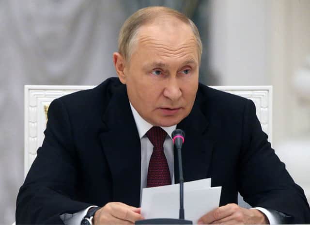 President Vladimir Putin has escalated Russia’s invasion of Ukraine (image: AFP/Getty Images)