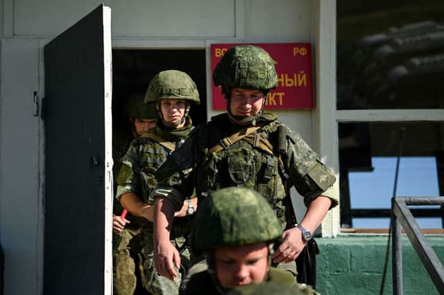 Russia’s military is said to be highly corrupt and inefficient by military experts (image: AFP/Getty Images)