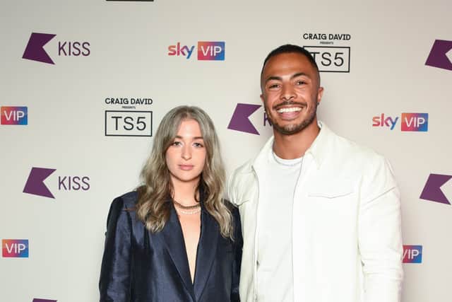  Harriet Rose and Tyler West are seen at Craig David's  intimate Sky VIP show for Kiss FM at Abbey Road Studios