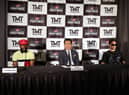 Mayweather (L) will take on Japan’s MMA fighter Asakura (R) this weekend