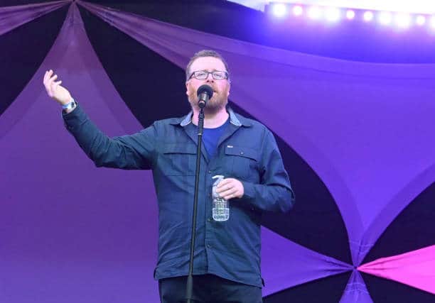 Frankie Boyle recently performed at the Latitude Festival (Pic:Getty)