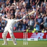 Ben Stokes celebrates winning runs at famous Headingley Test match in 2019