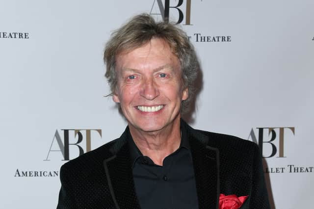  Nigel Lythgoe is a film director, producer, and television competition judge - and has now stepped down from his US television role (Photo by Jon Kopaloff/Getty Images)