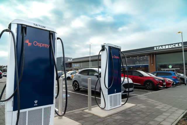 Public chargepoints attract VAT at 20% rather than the domestic rate of 5% (Photo: Osprey)