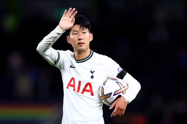 Son Heung-Min socred a hat-trick for Tottenham against Leicester (Getty Images)