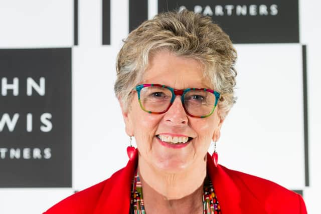 Great British Bake Off judge Prue Leith has claimed she almost killed 30 people in a catering mishap. (Photo by Jeff Spicer/Getty Images)