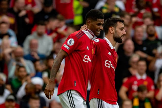 Marcus Rashford is finally returning to form for the Red Devils (Photo by Ash Donelon/Manchester United via Getty Images)