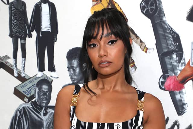 Leigh-Anne Pinnock attends the "Queen & Slim" UK Premiere at Rich Mix Cinema on January 28, 2020