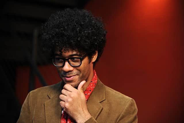 Host Richard Ayoade made a few jokes at Mick Lynch’s expense. Credit: Getty Images