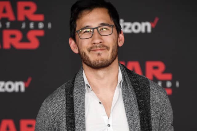Markiplier’s real name is Mark Edward Fischbach. Credit: Getty Images