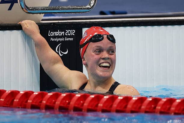 Ellie Simmonds is Britain’s youngest Paralympian after entering 2008 games at age 13 (Pic:Getty)