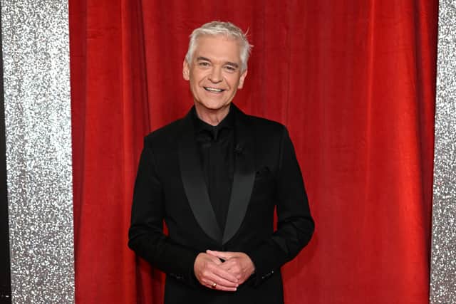 Phillip Schofield attends the British Soap Awards 2022 at Hackney Empire on June 11, 2022 in London, England. (Photo by Jeff Spicer/Getty Images)