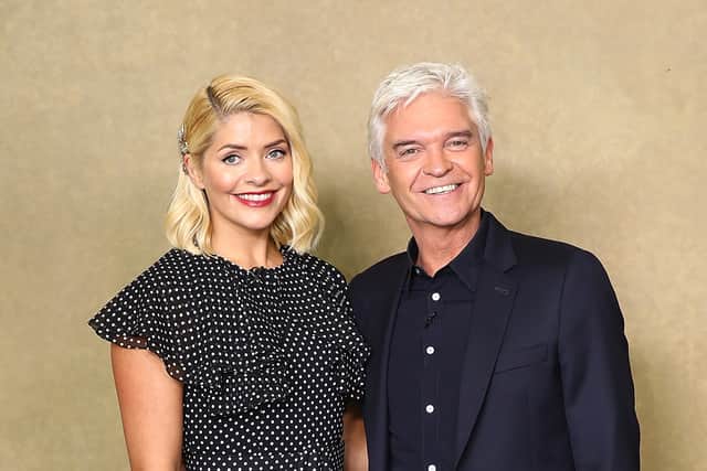 Holly Willoughby and Phillip Schofield attend a BAFTA tribute evening to long running TV show "This Morning" at BAFTA on October 1, 2018 in London, England.  (Photo by Tim P. Whitby/Tim P. Whitby/Getty Images)
