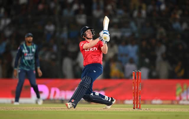 Harry Brook hit 81* off just 35 balls in third T20 series to ease England to win