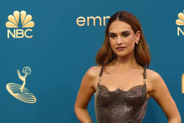 Lily James chose to method act when playing the role of Pamela Anderson. 