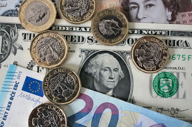 The pound’s value against the dollar and the euro is vital for the UK economy (image: Getty Images)
