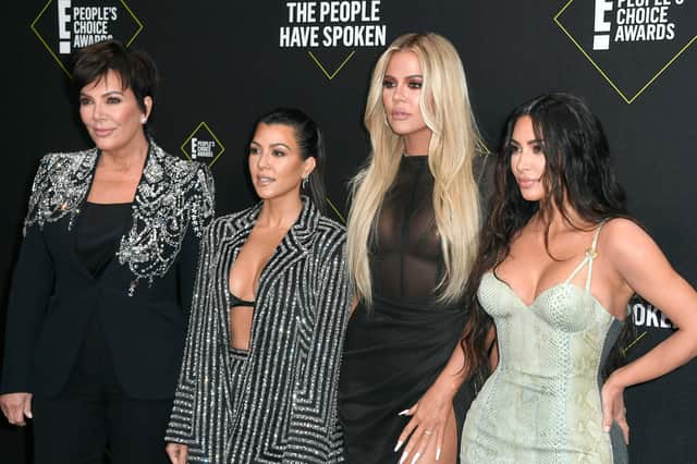 Kris Jenner, Kourtney Kardashian, Khloe Kardashian, and Kim Kardashian West attend the 2019 E! People’s Choice Awards. (Photo by Frazer Harrison/Getty Images)