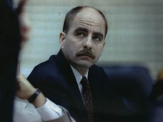 Jesse Anderson during the 1992 trial for the murder of his wife (Photo:  Milwaukee Journal Sentinel)